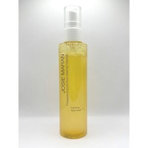 Josie Maran Pineapple Enzyme Pore Clearing Foaming Face Wash 4 oz